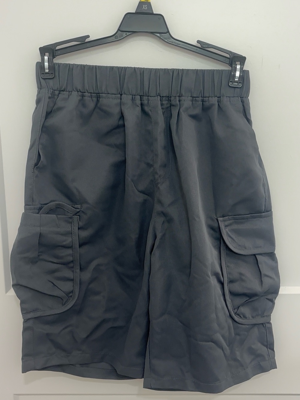 Kid’s Gray Cargo Shorts - Unbranded